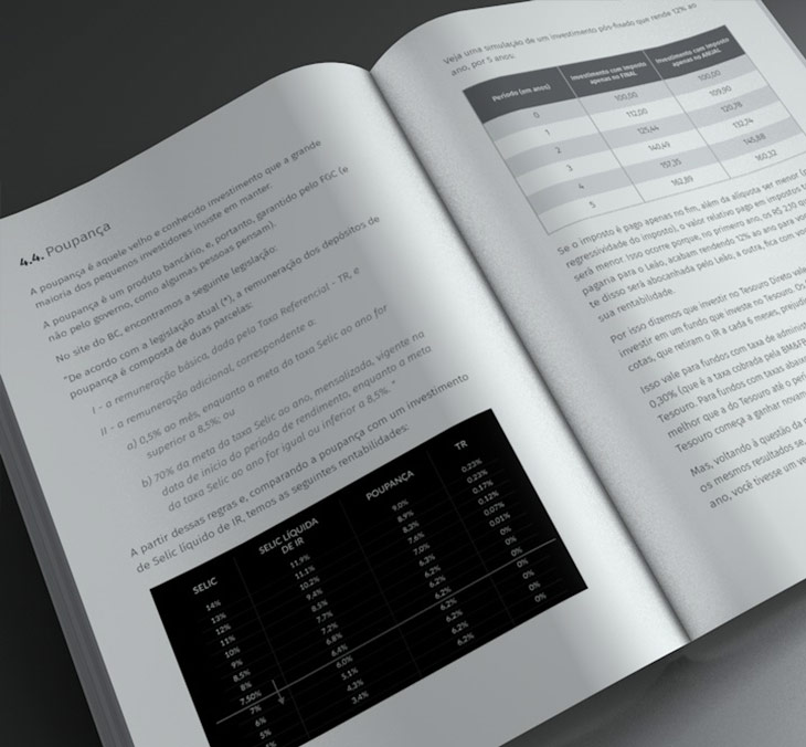 Diagramação interna livro Renda Fixa