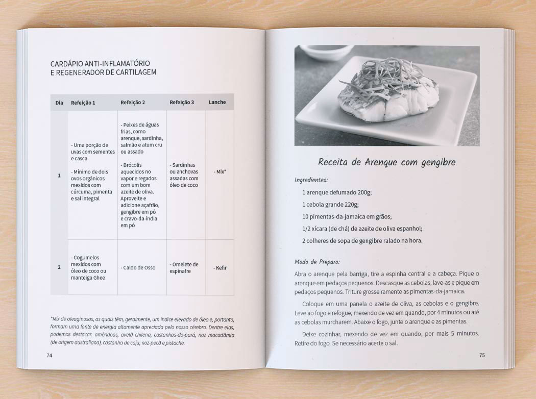 Projeto gráfico Livro Adeus Dor Crônica