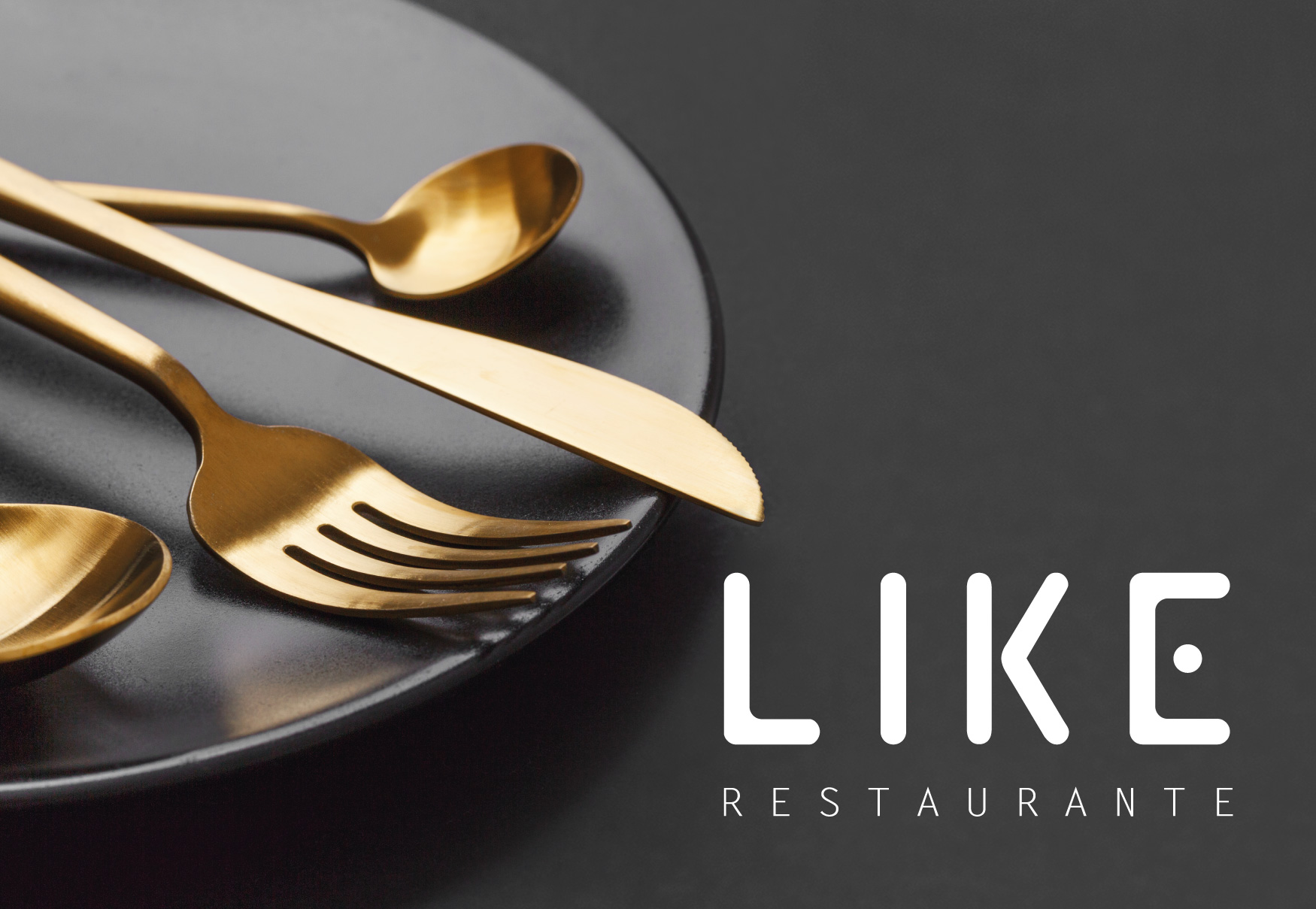 Logotipo restaurante Like