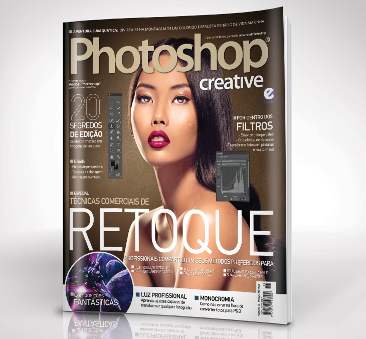 Capa revista Photoshop Creative 55