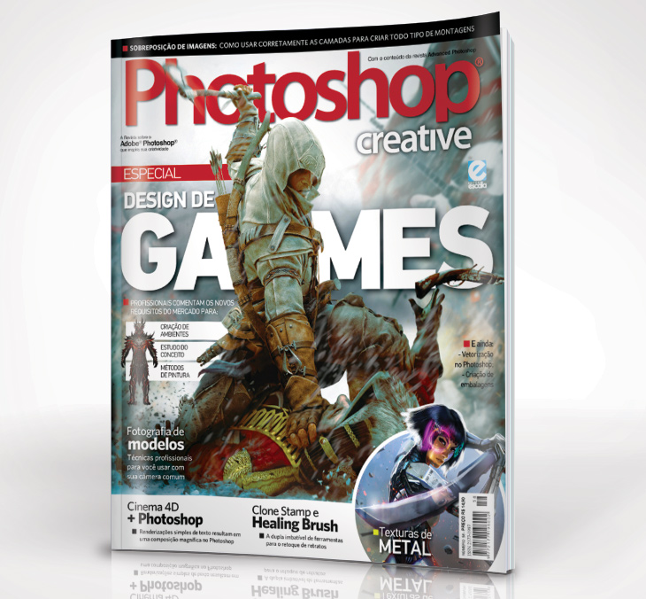 Capa revista Photoshop Creative 58