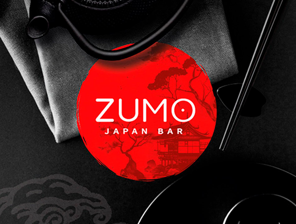 Cardápio para para restaurante japonês